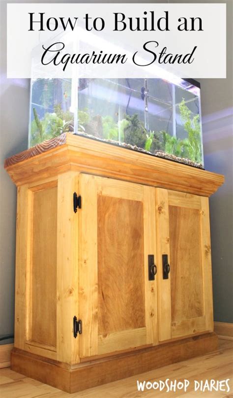 DIY Fish Tank (20 Free Plans) .